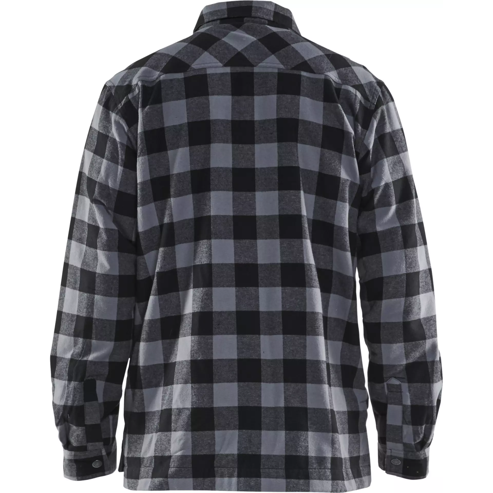 Blaklader 322511319799, Lined Flannel Shirt, Dark Grey/Black, image 4