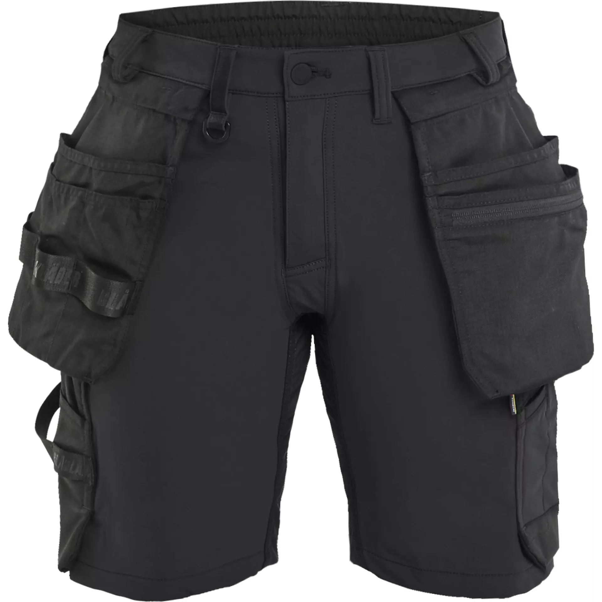 Blaklader 712416459900, Damen 4-Wege Stretch Handwerkershorts, Schwarz