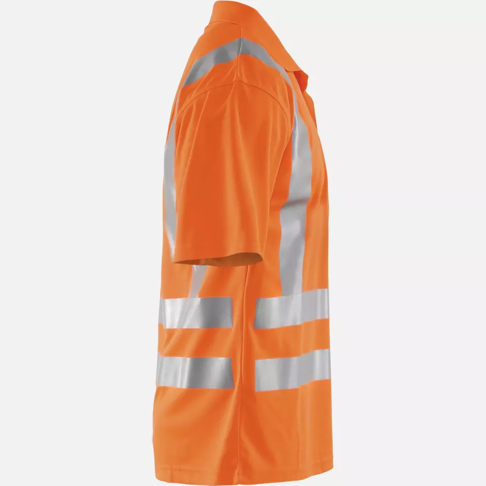Blaklader 339110115300, High Vis UV Protection Polo Shirt, Orange, image 2, gallery thumbnail