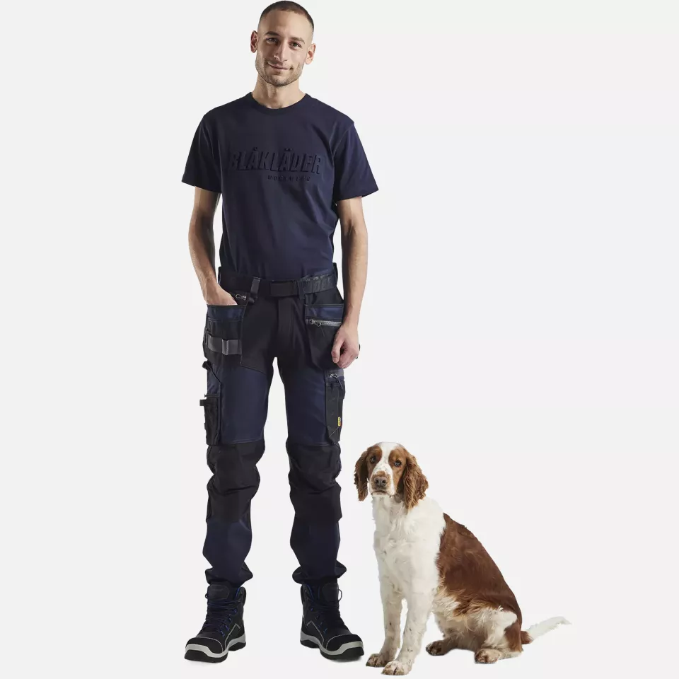 Blaklader 353110428600, 3D T-Shirt, Dunkel Marineblau, image 5, gallery thumbnail