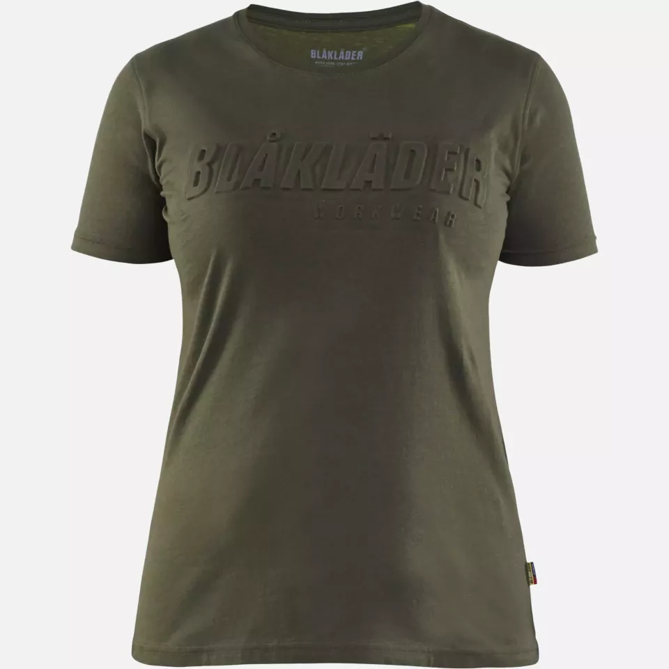 Blaklader 343110424209, 3D Women's T-Shirt, Forest Green, image 1, gallery thumbnail