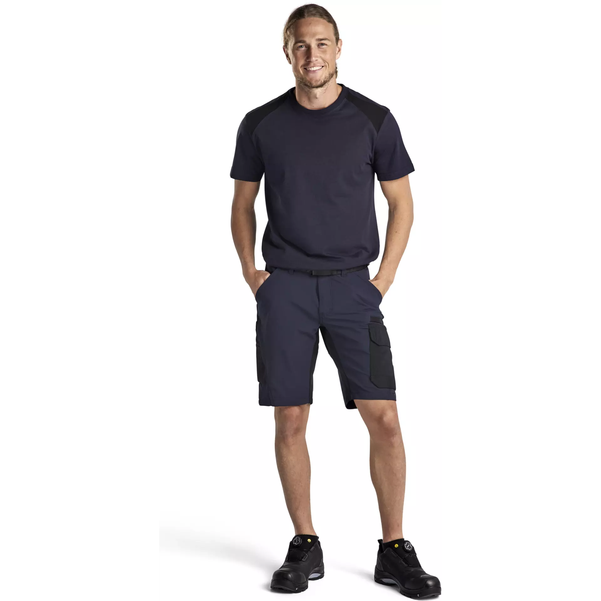 Blaklader 142316458699, 4-Way Service Stretch Shorts, Dark Navy/Black, image 5