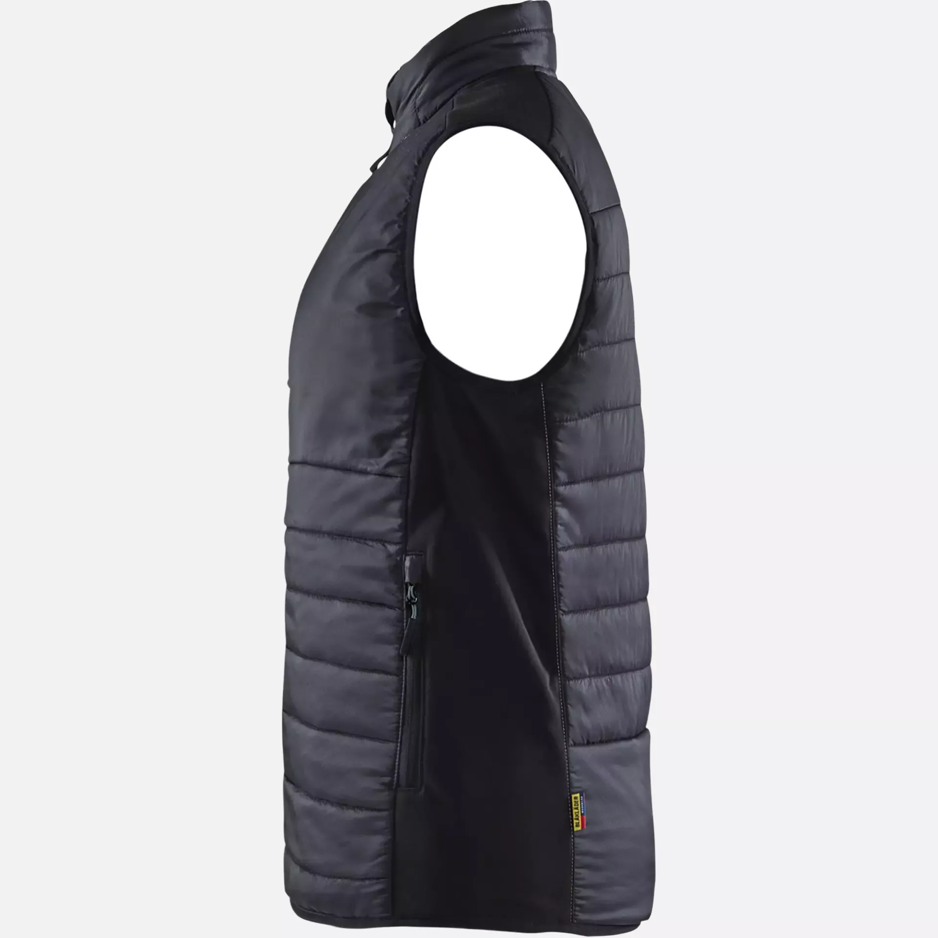 Blaklader 386420309998, Ladies Lined Vest, Black/Dark Grey, image 3