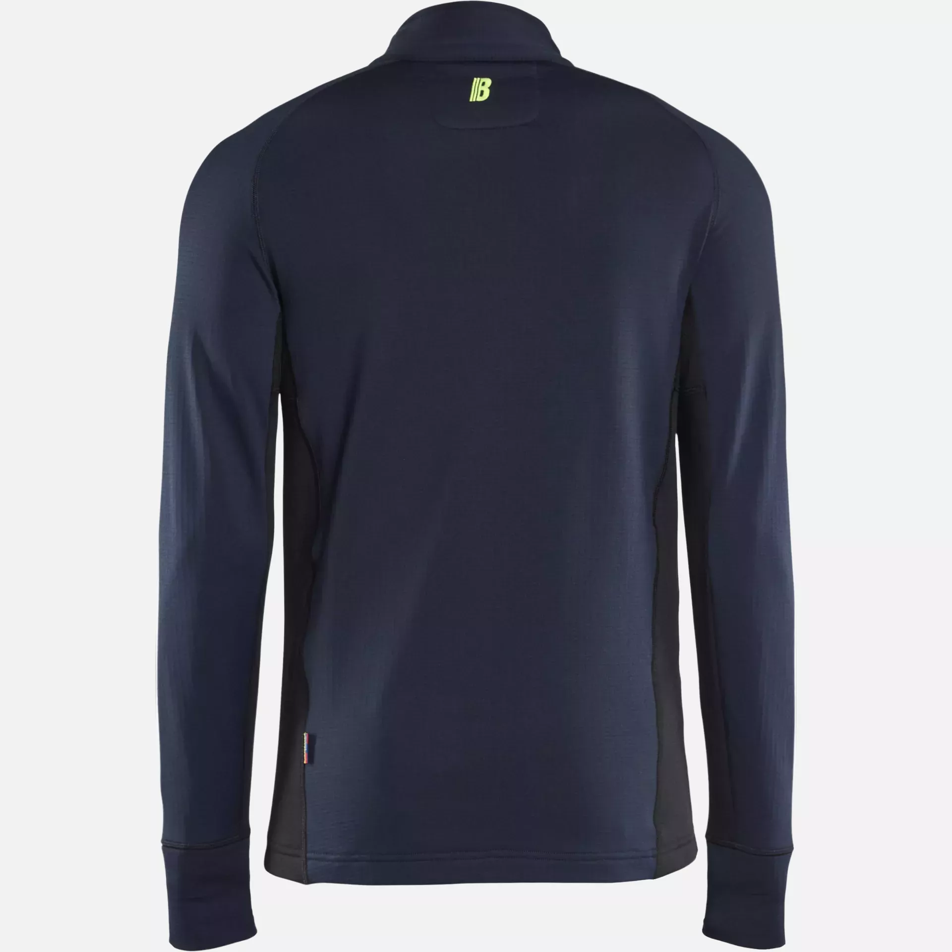 Blaklader 473525398633, STRIKER Fleece Jacket, Dark Navy/High Vis Yellow, image 4