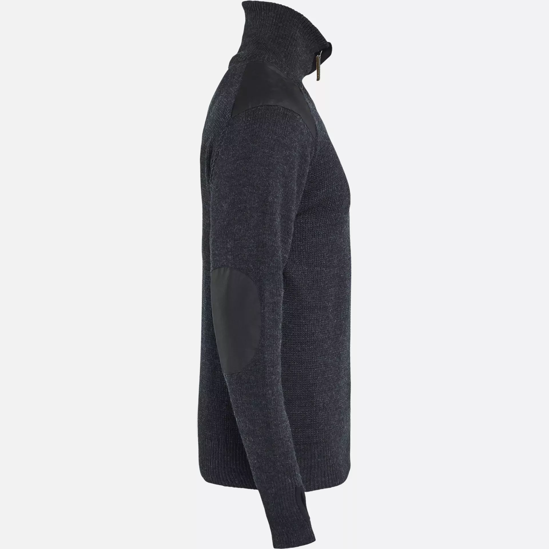 Blaklader 463010719899, Wool Sweatshirt, Dark Grey/Black, image 2