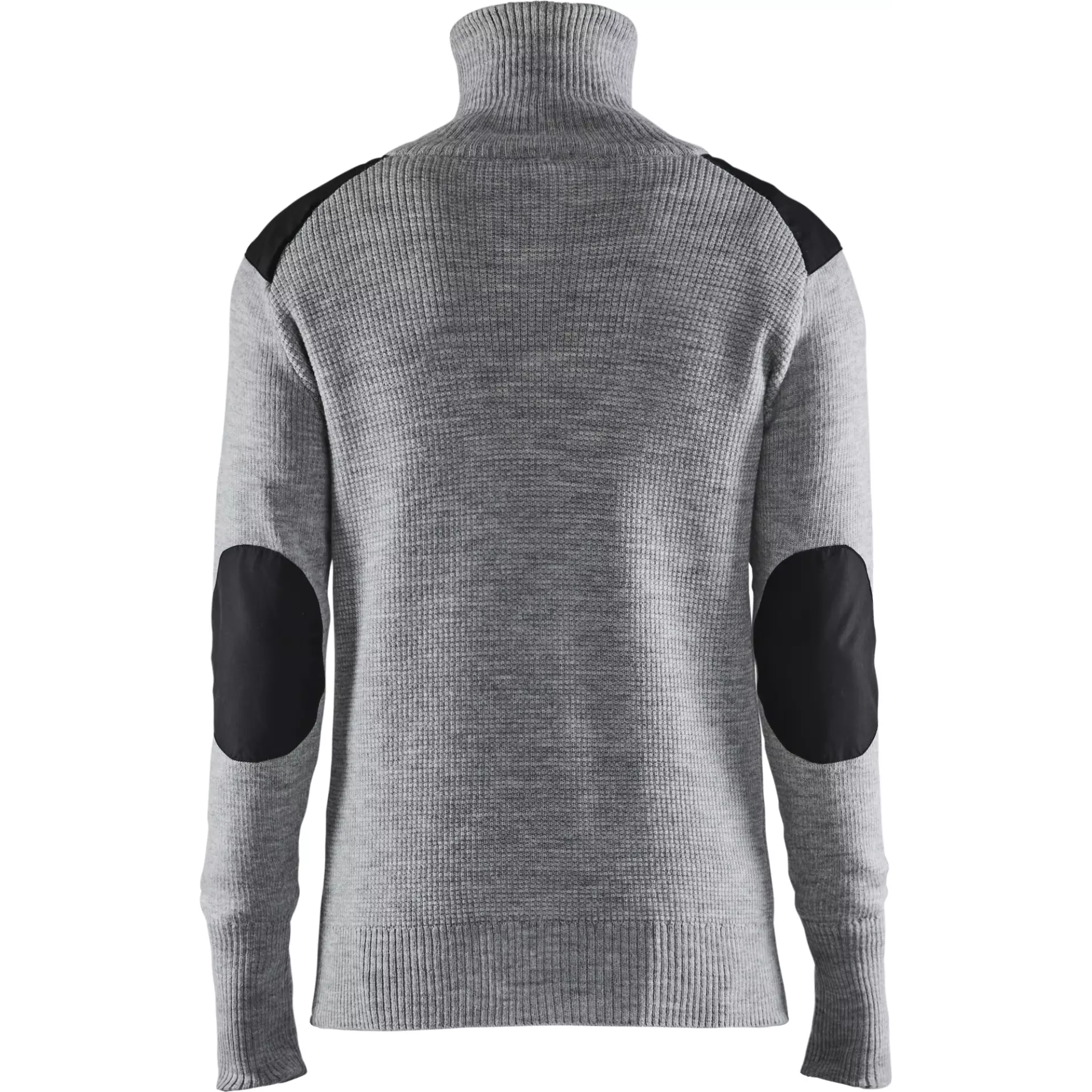 Blaklader 463010719098, Wool Sweatshirt, Grey Melange/Dark Grey, image 4