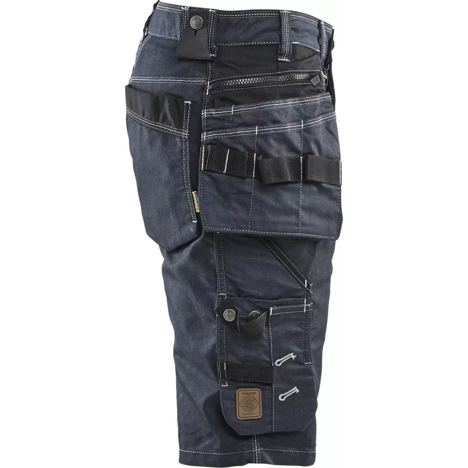 Blaklader 199211418999, X1900 Stretch Craftsman Shorts, Navy/Black, image 2, gallery thumbnail