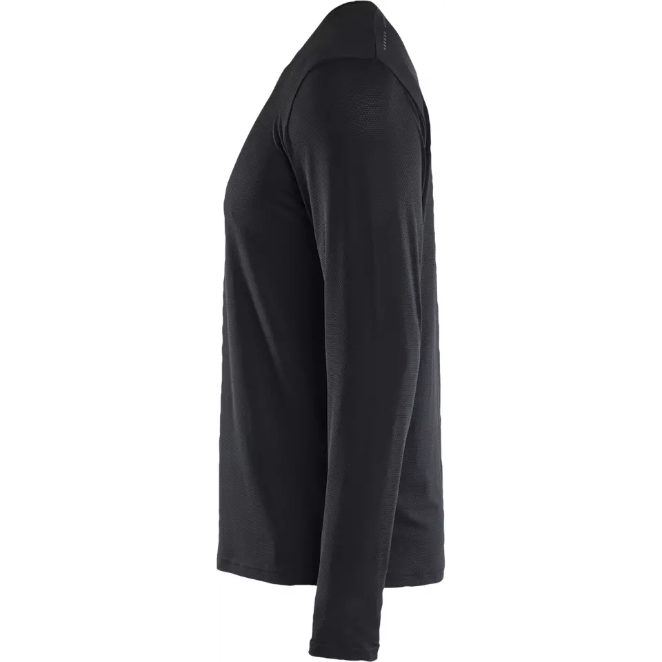 Blåkläder 342311269900, Functional UV Protection Long Sleeve Shirt, Black, image 3, gallery thumbnail