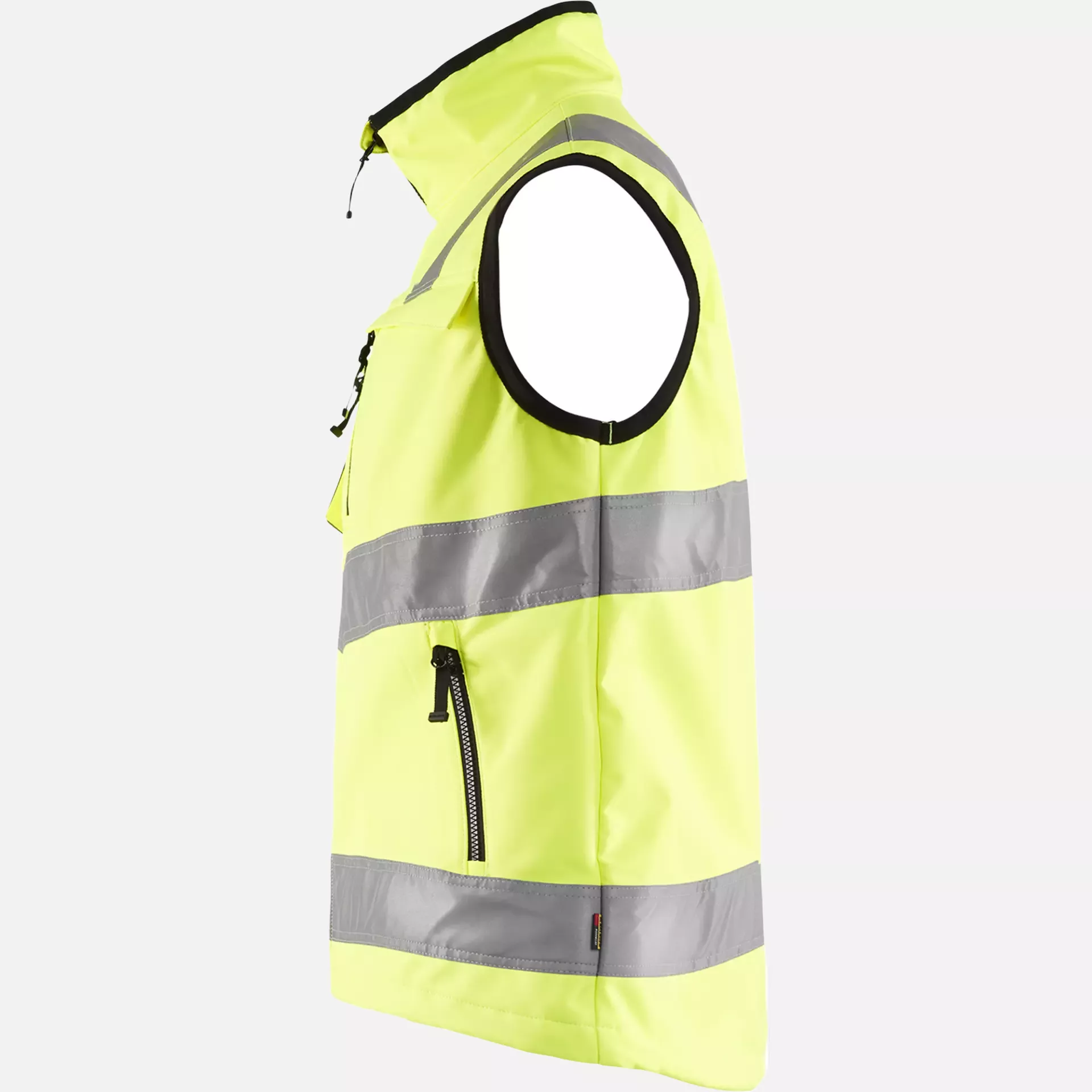 Blaklader 304925173300, High Vis Softshell Vest, Yellow, image 3