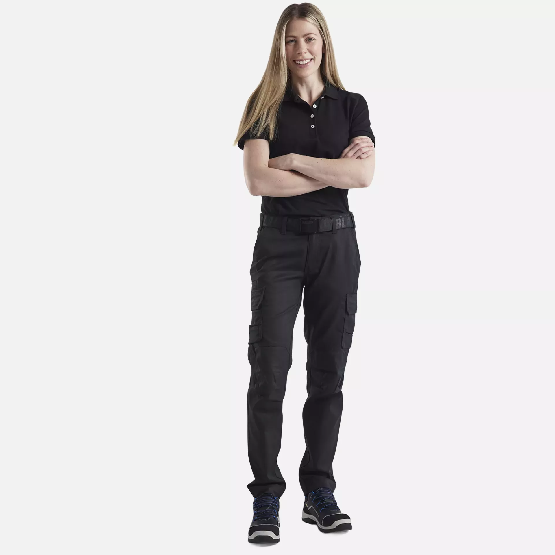Blaklader 714418329900, Ladies Stretch Industry Work Trousers, Black, image 4