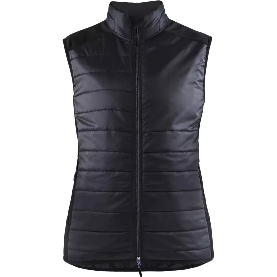Blaklader 386420309998, Ladies Lined Vest, Black/Dark Grey