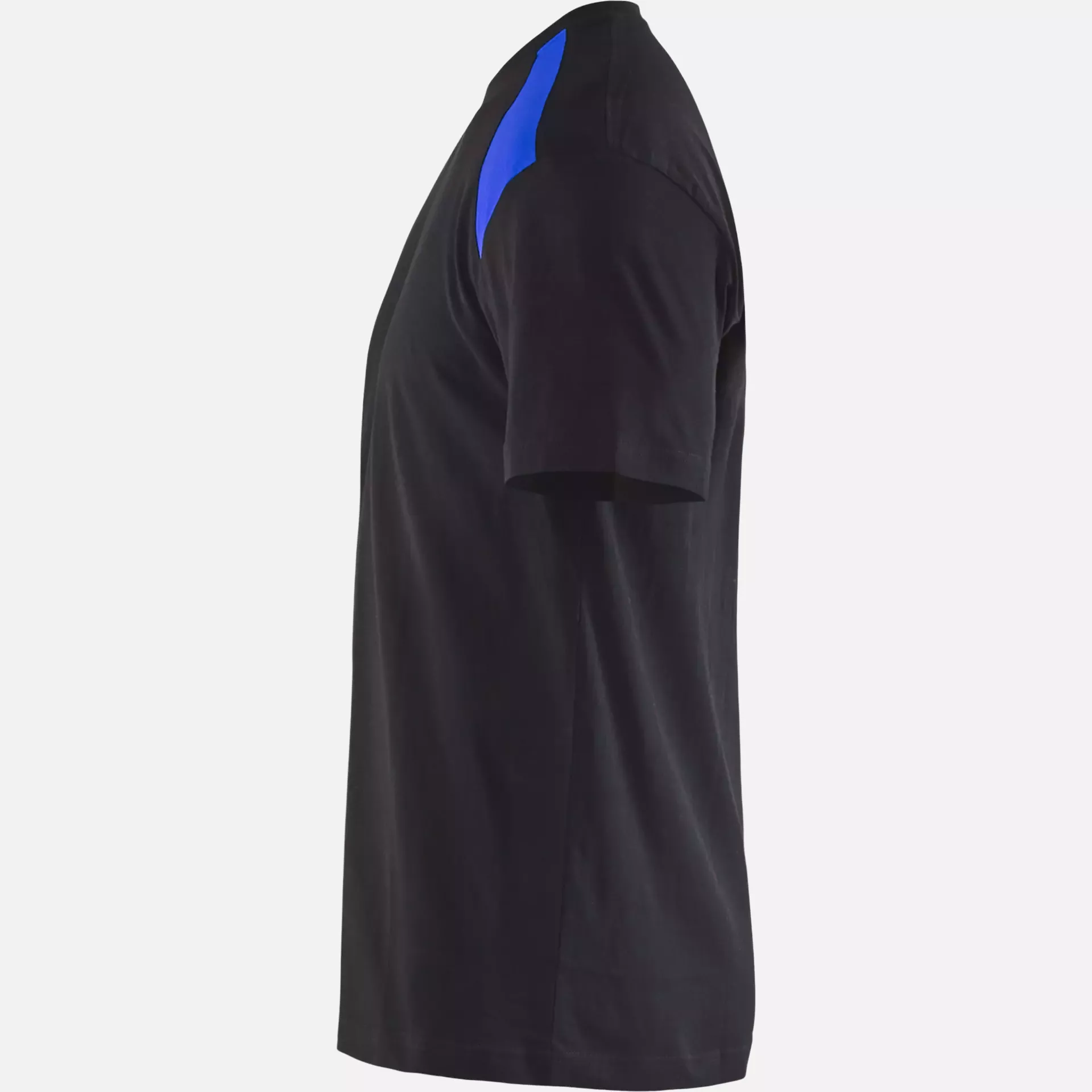 Blaklader 337910429985, T-Shirt, Black/Cornflower Blue, image 3