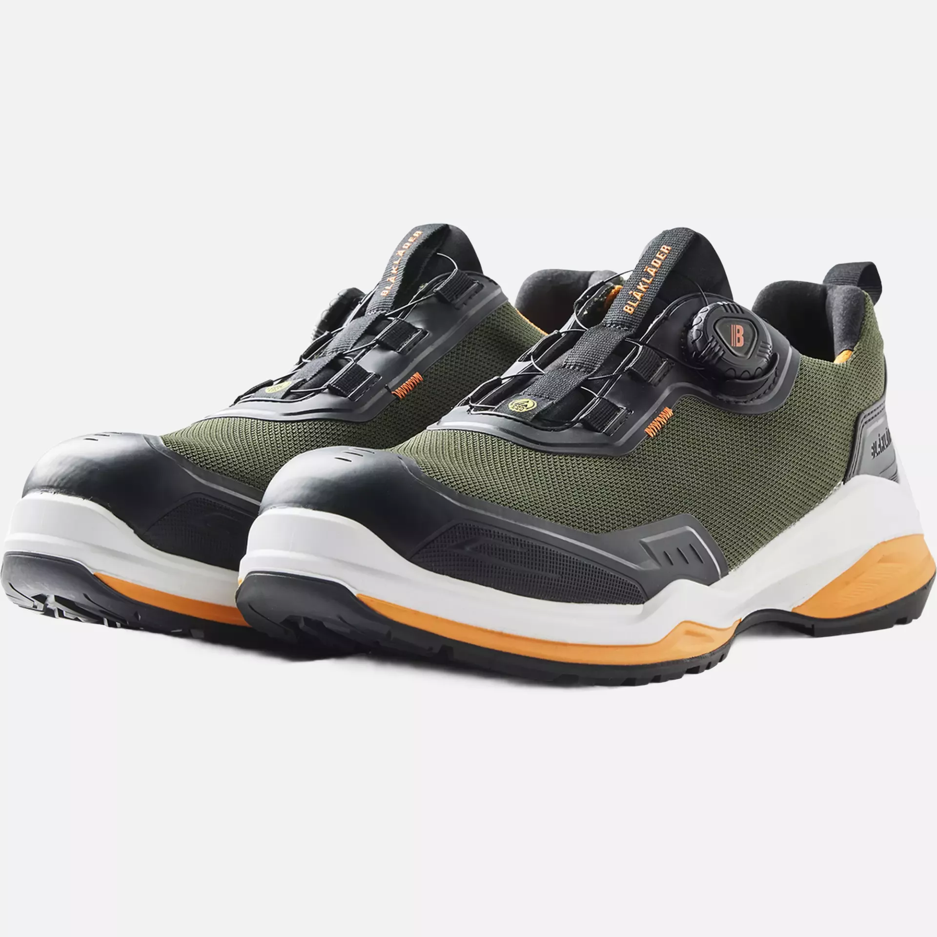 Blaklader 248600004240, STRIKER Safety Shoe, Forest Green/Rust, image 3