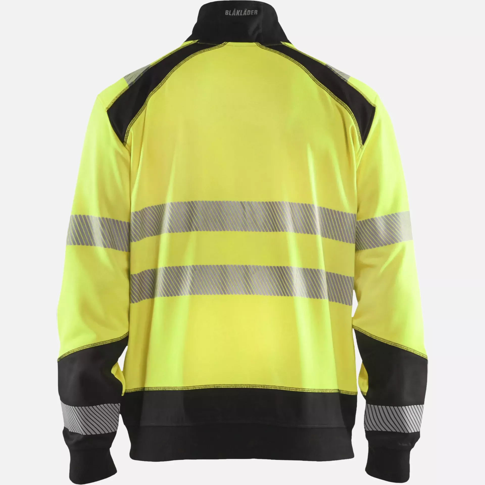 Blaklader 355825283399, High Vis Zip Sweatshirt, Yellow/Black, image 4