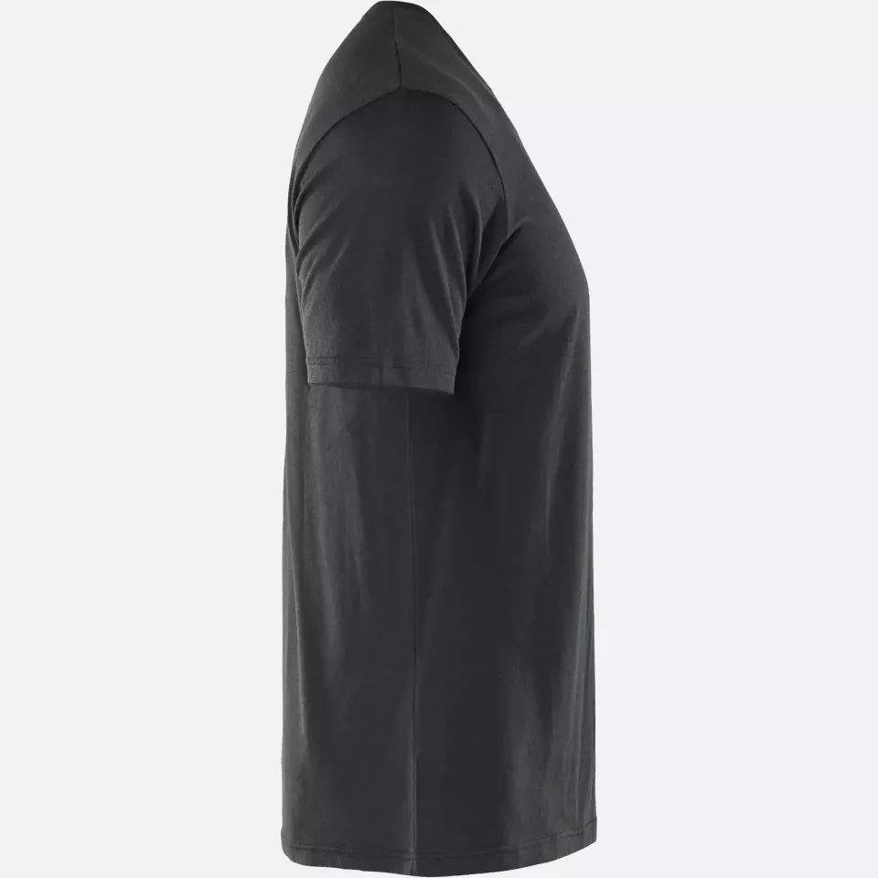 Blaklader 353617439900, Merino Wool T-Shirt, Black, image 2, gallery thumbnail