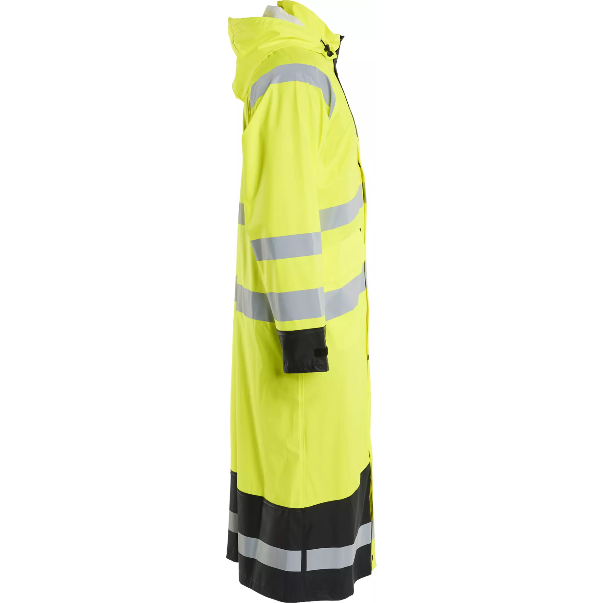 Blaklader 432520003399, High Vis Raincoat, Yellow/Black, image 2