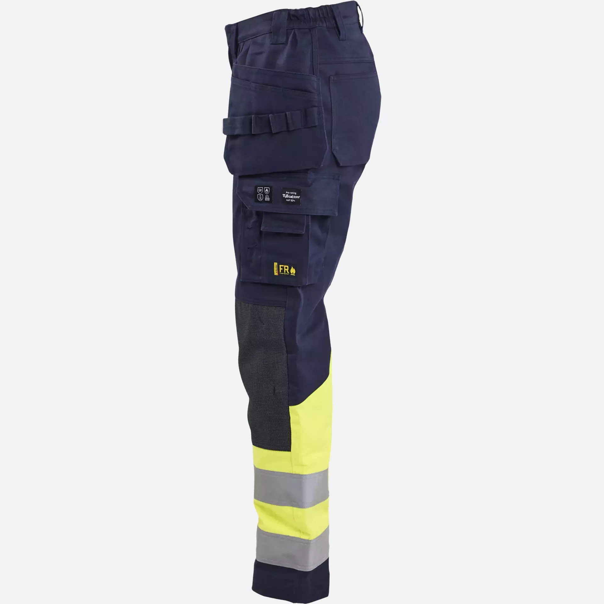 Blaklader 708115148933, Multinorm Damen Arbeitshose, Marineblau/ Gelb, image 3