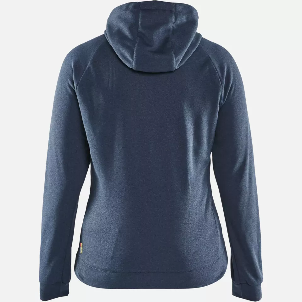 Blaklader 346425338286, Women's Hybrid Sweatshirt, Pigeon Blue/Dark Navy, image 4, gallery thumbnail