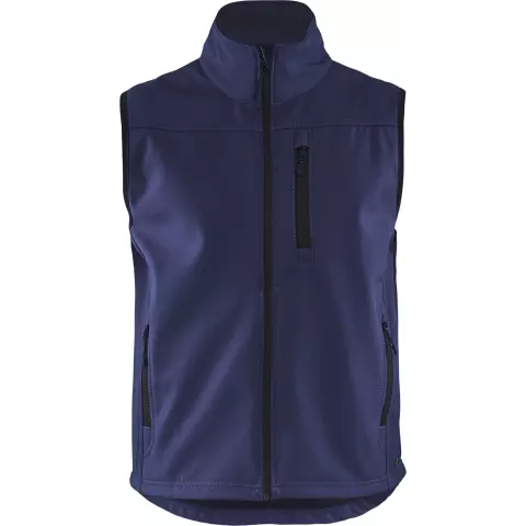Blaklader Softshell Vest, Navy Blue