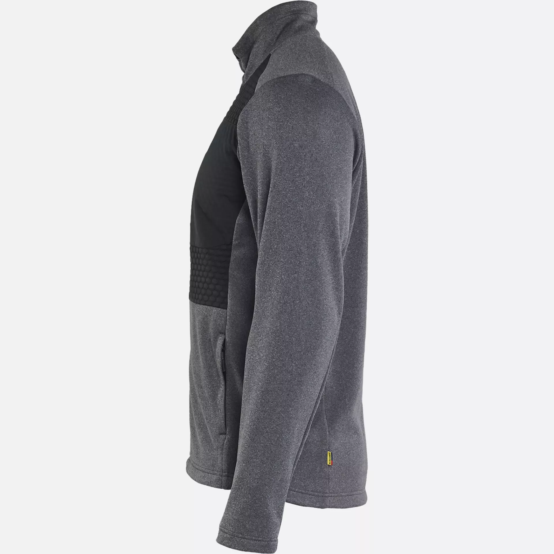 Blaklader 354825339991, Full Zip Sweatshirt, Black Melange, image 2