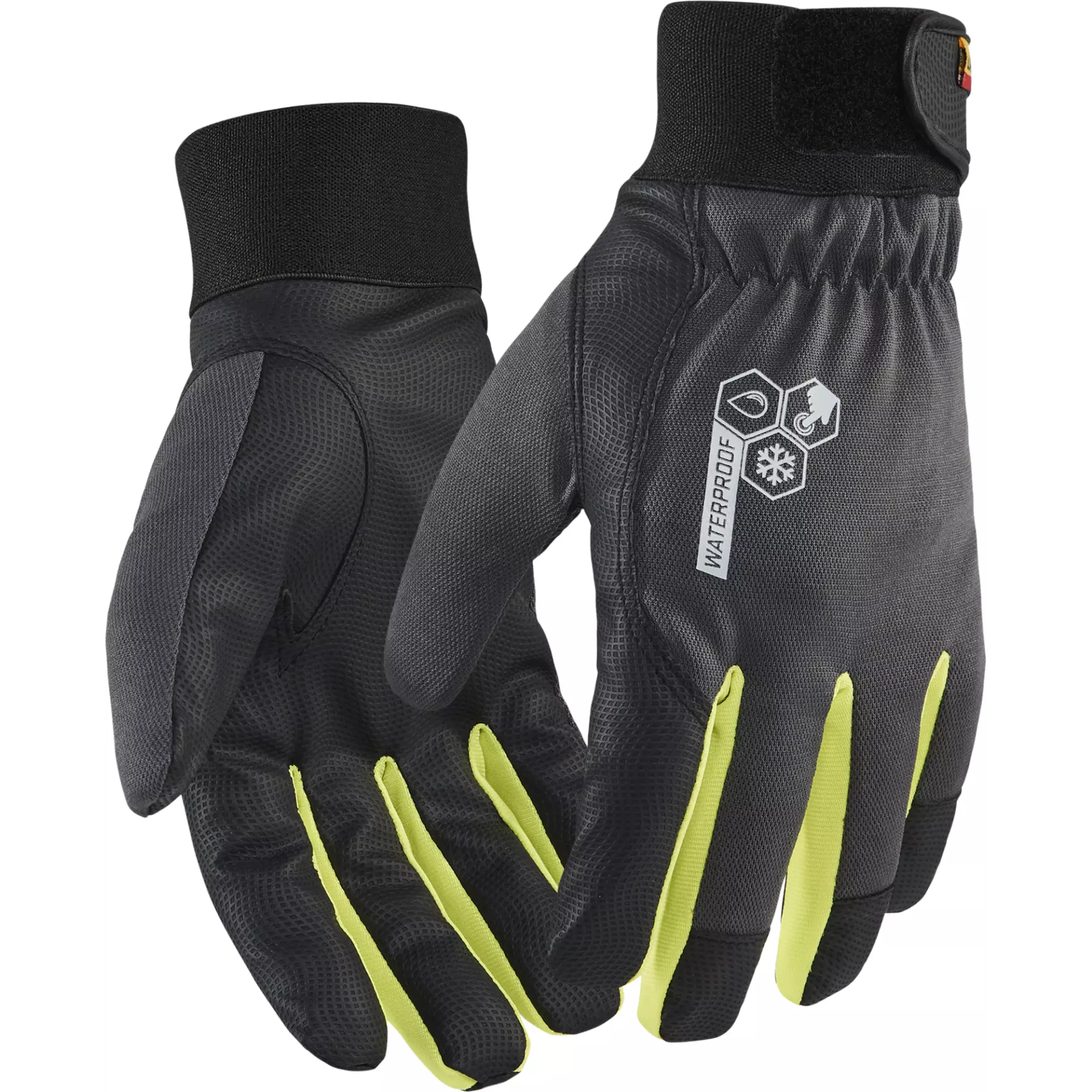 Blaklader 287614049700, Touch Lined Waterproof Work Glove, Anthracite Grey