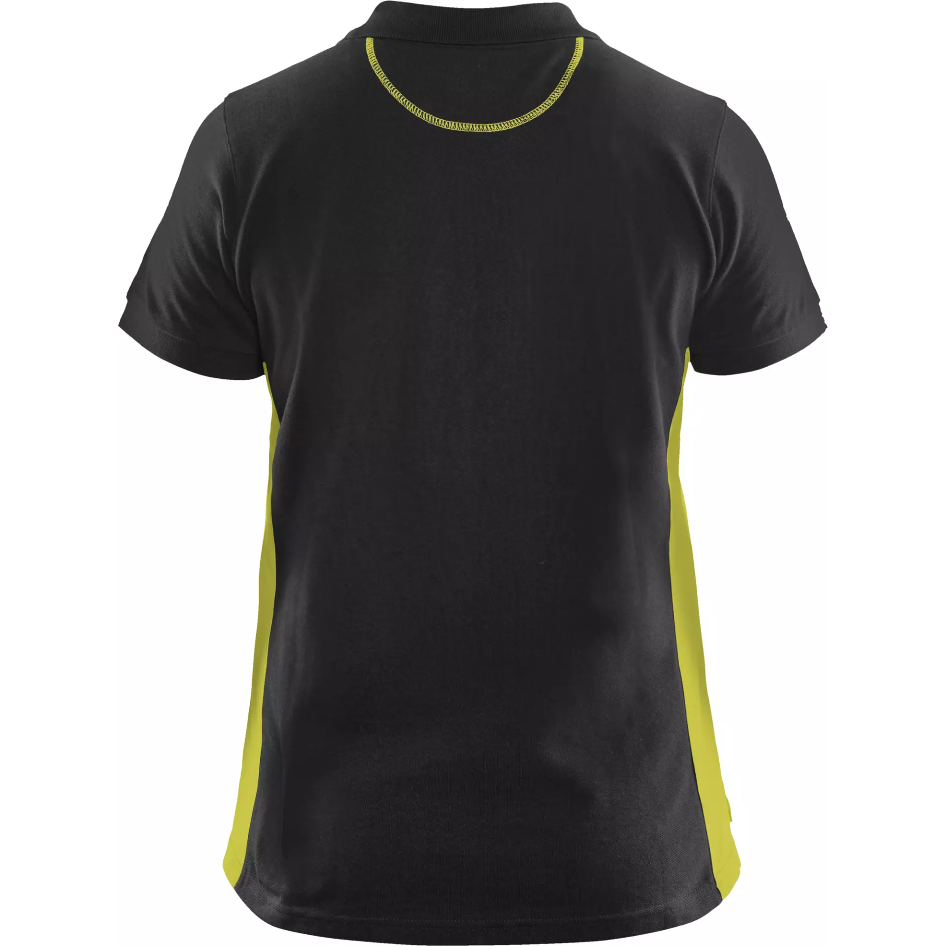 Blåkläder 339010509933, Ladies Polo Shirt, Black/Yellow, image 4