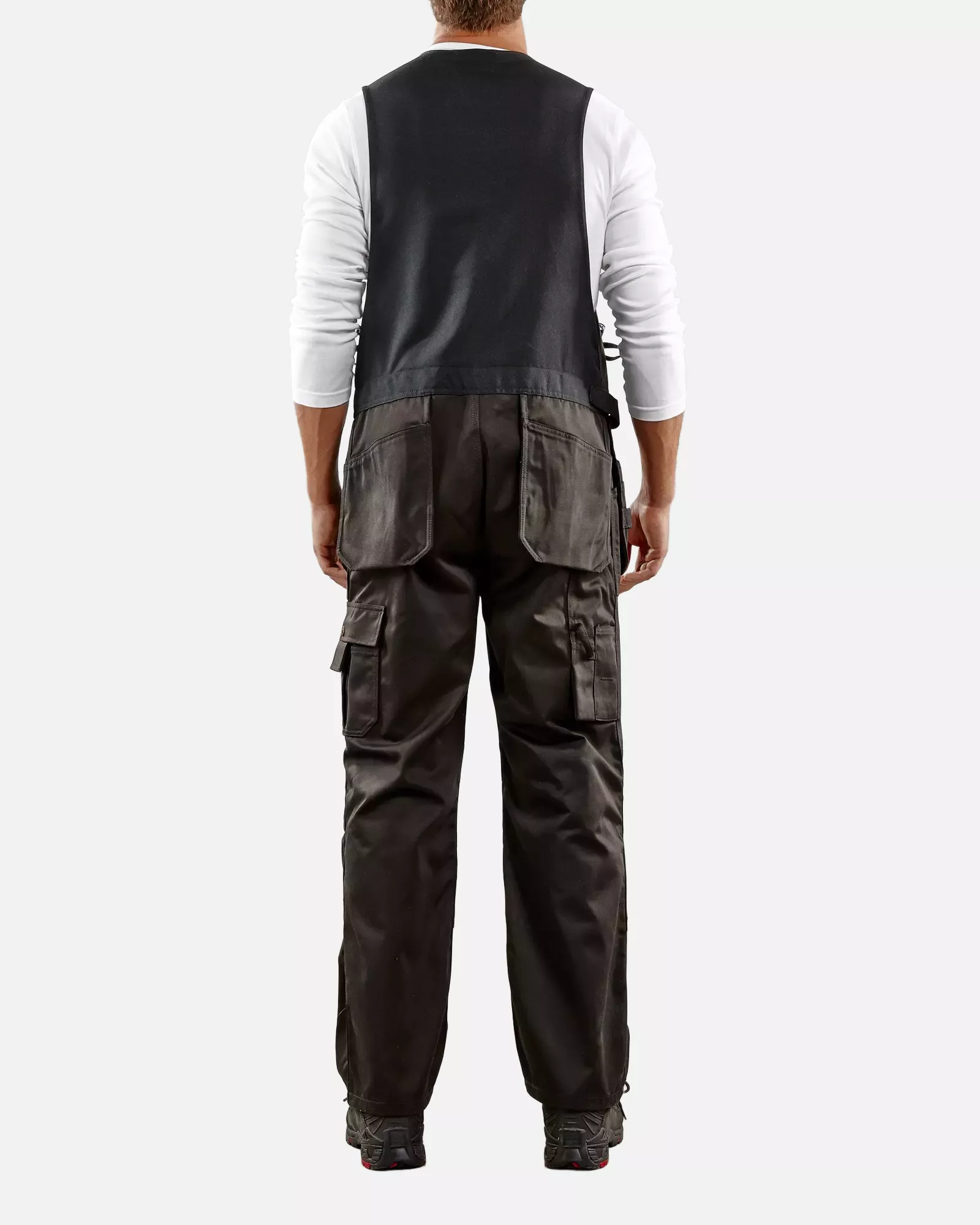 Blaklader 265018609900, Sleeveless Bib Overall, Black, image 5