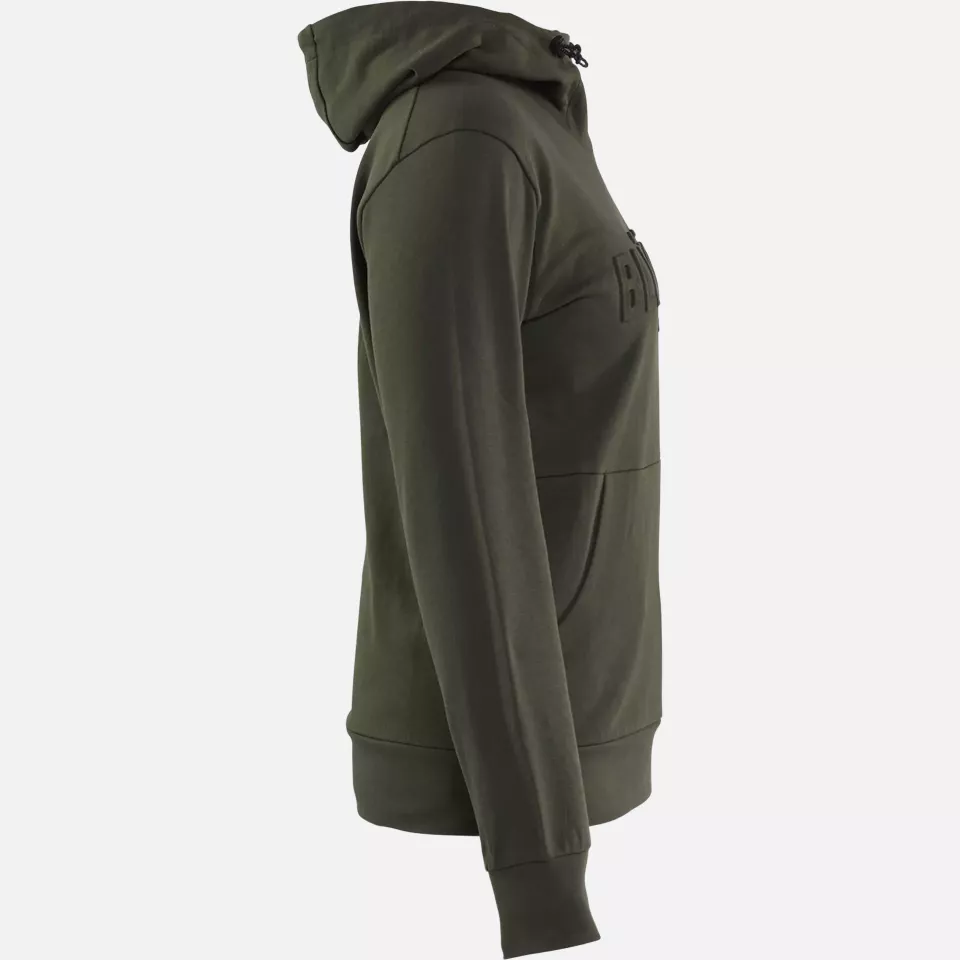 Blaklader 356011584209, 3D Ladies Hooded Sweatshirt, Forest Green, image 2, gallery thumbnail