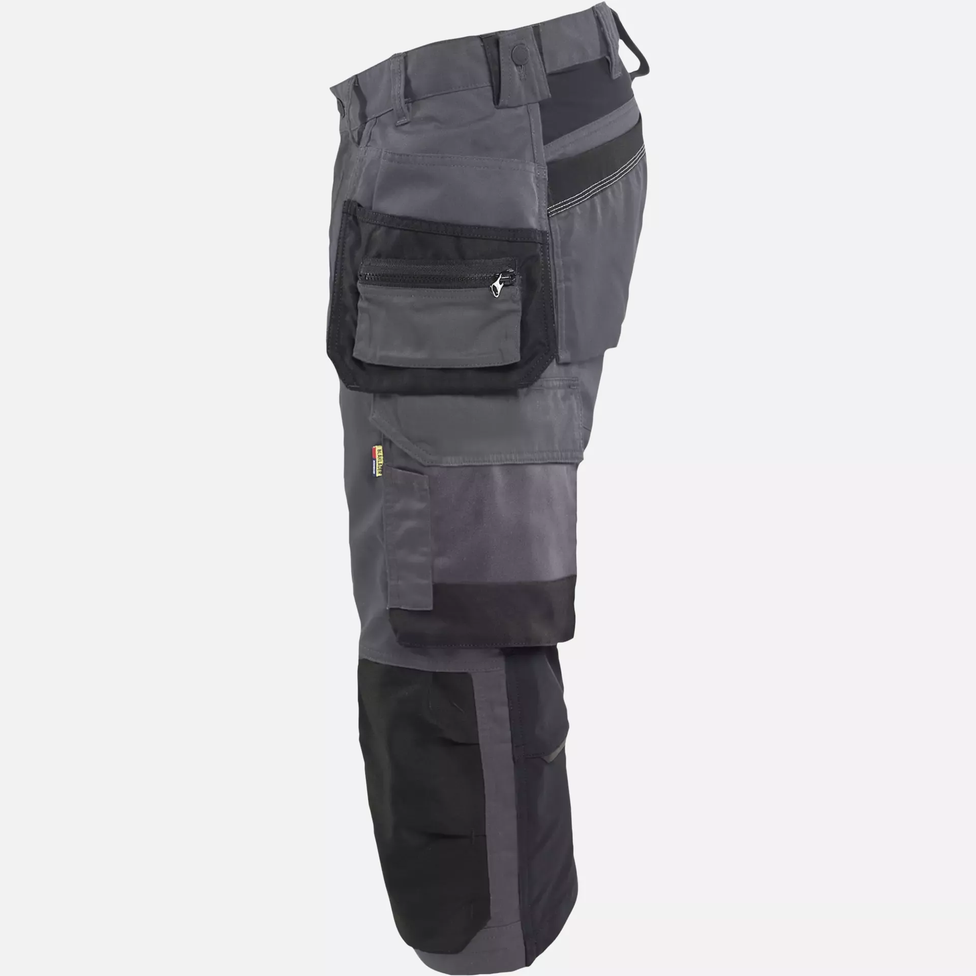 Blaklader 175418329600, Stretch Craftsman Pirate Shorts, Mid Grey, image 3