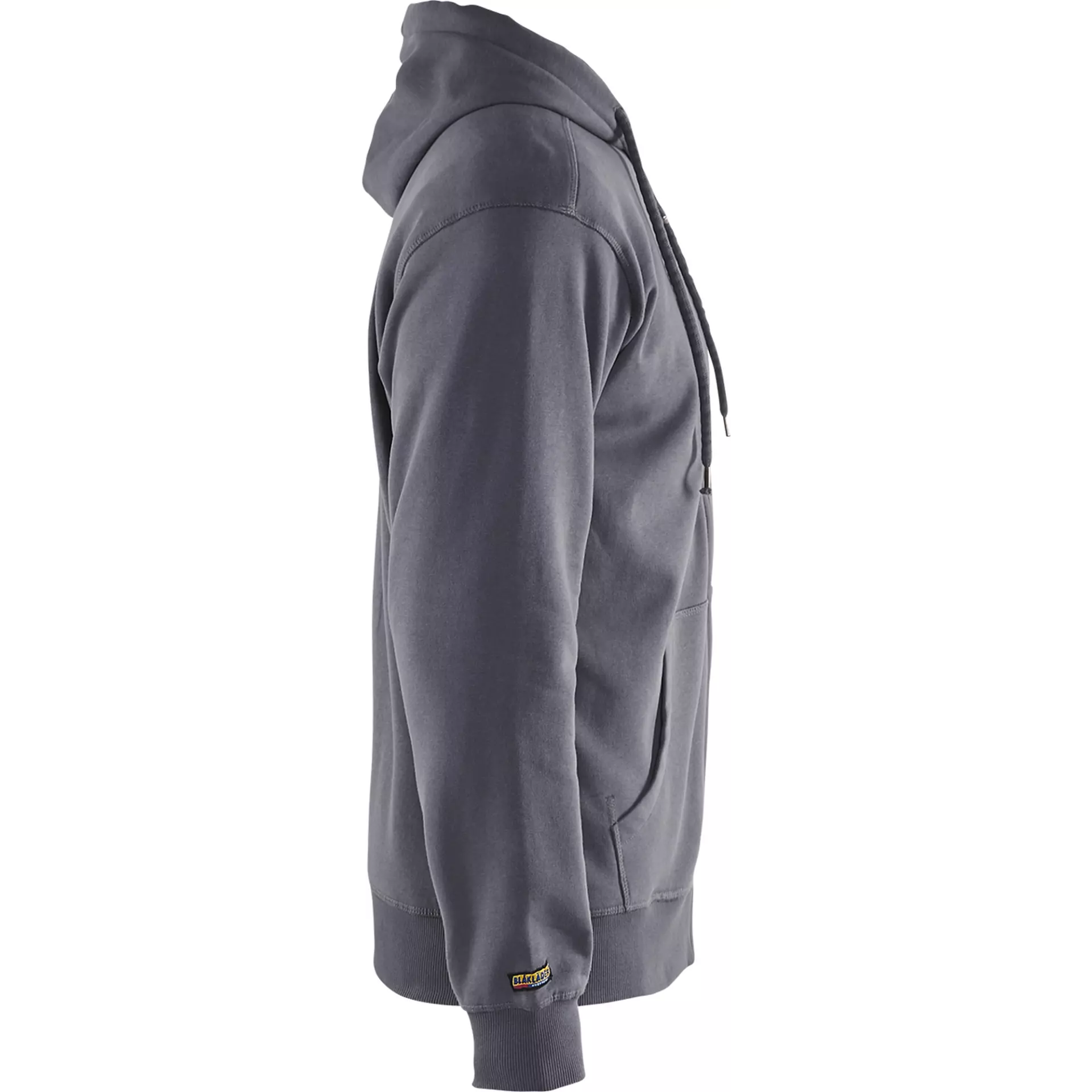 Blåkläder 336610489400, Sweatshirt mit Kapuze und Reißverschluss, Grau, image 2