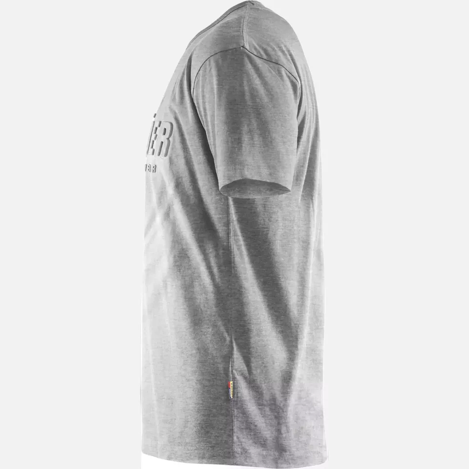 Blaklader 353110439000, 3D T-Shirt, Grau Melange, image 3, gallery thumbnail