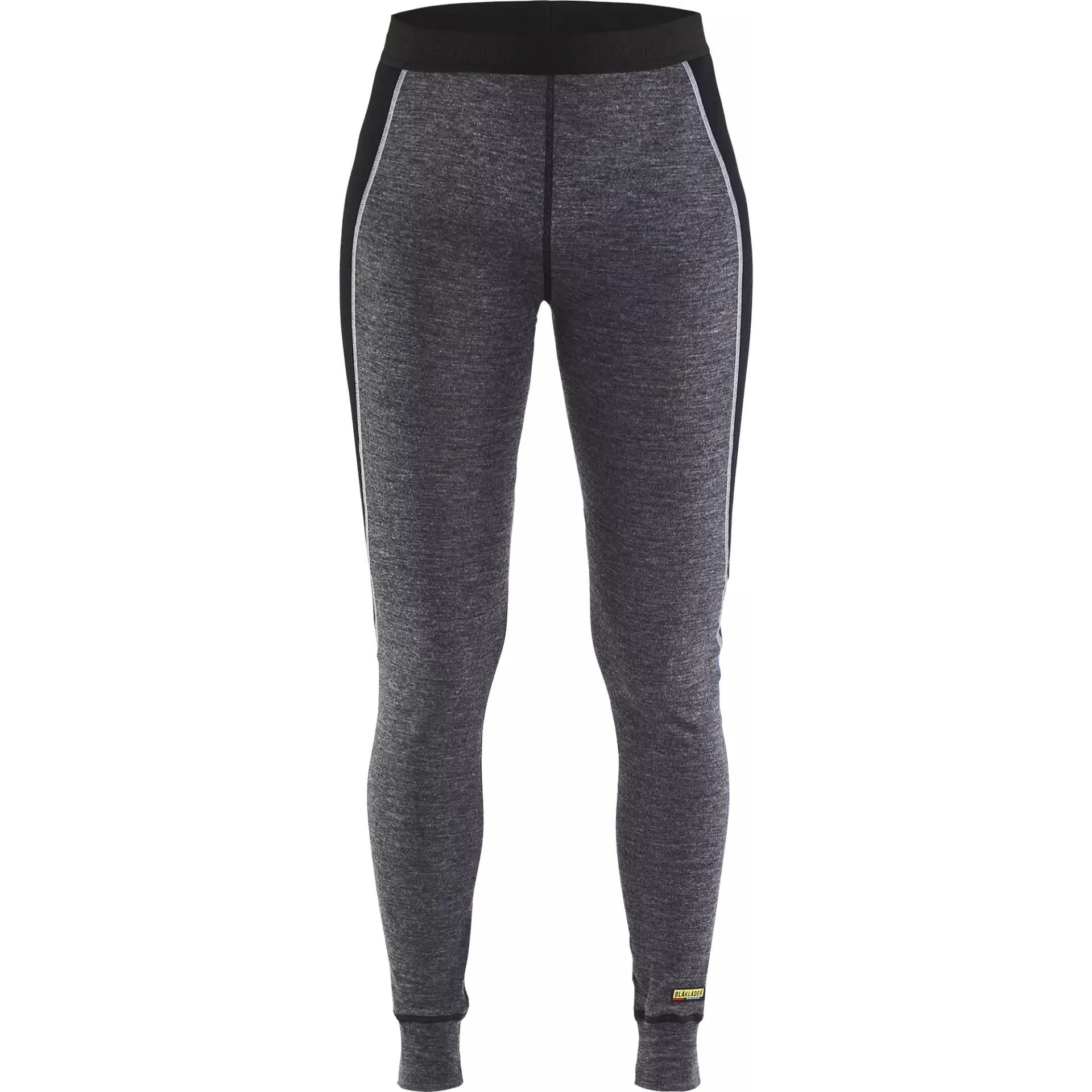 Blaklader 720117329699, Ladies Warm Merino Wool Long Johns, Mid Grey/Black