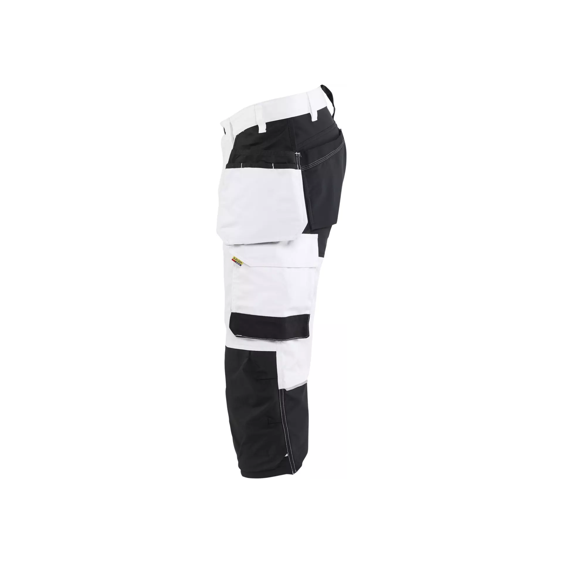 Blåkläder 177418321099, Stretch Maler Piratenhose, Weiß/Schwarz, image 4