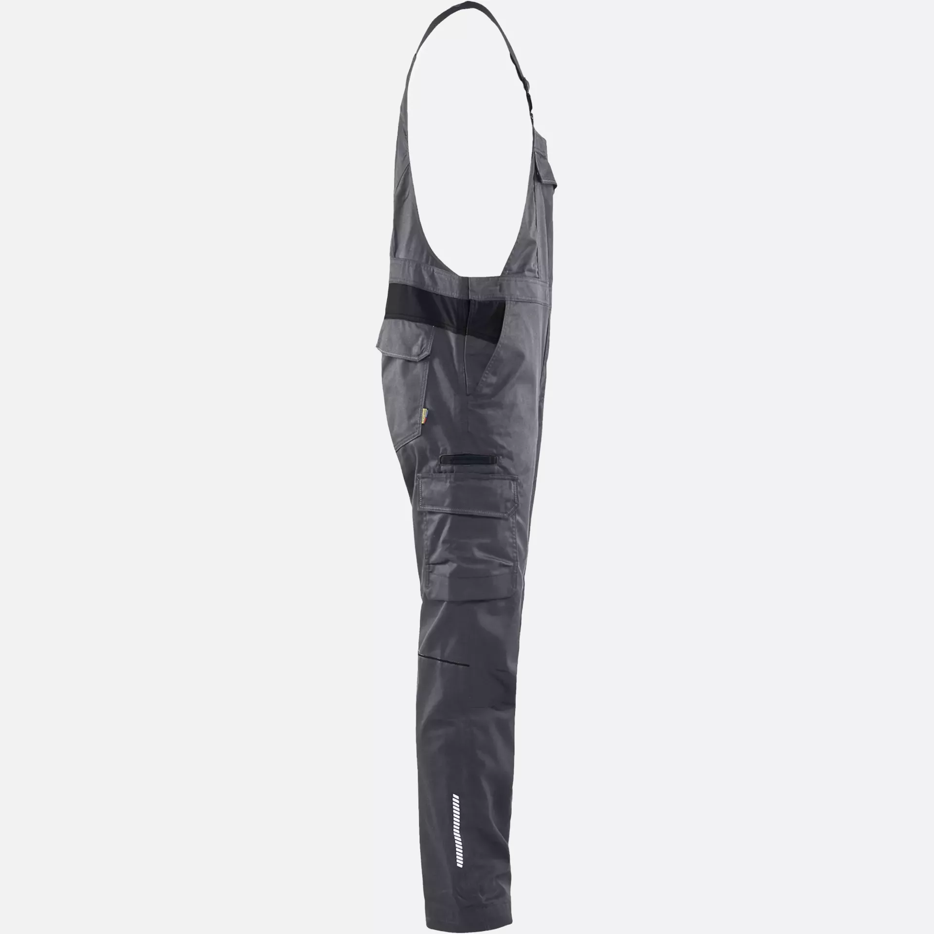 Blaklader 264418329699, Industry Bib and Brace, Medium Grey/Black, image 2