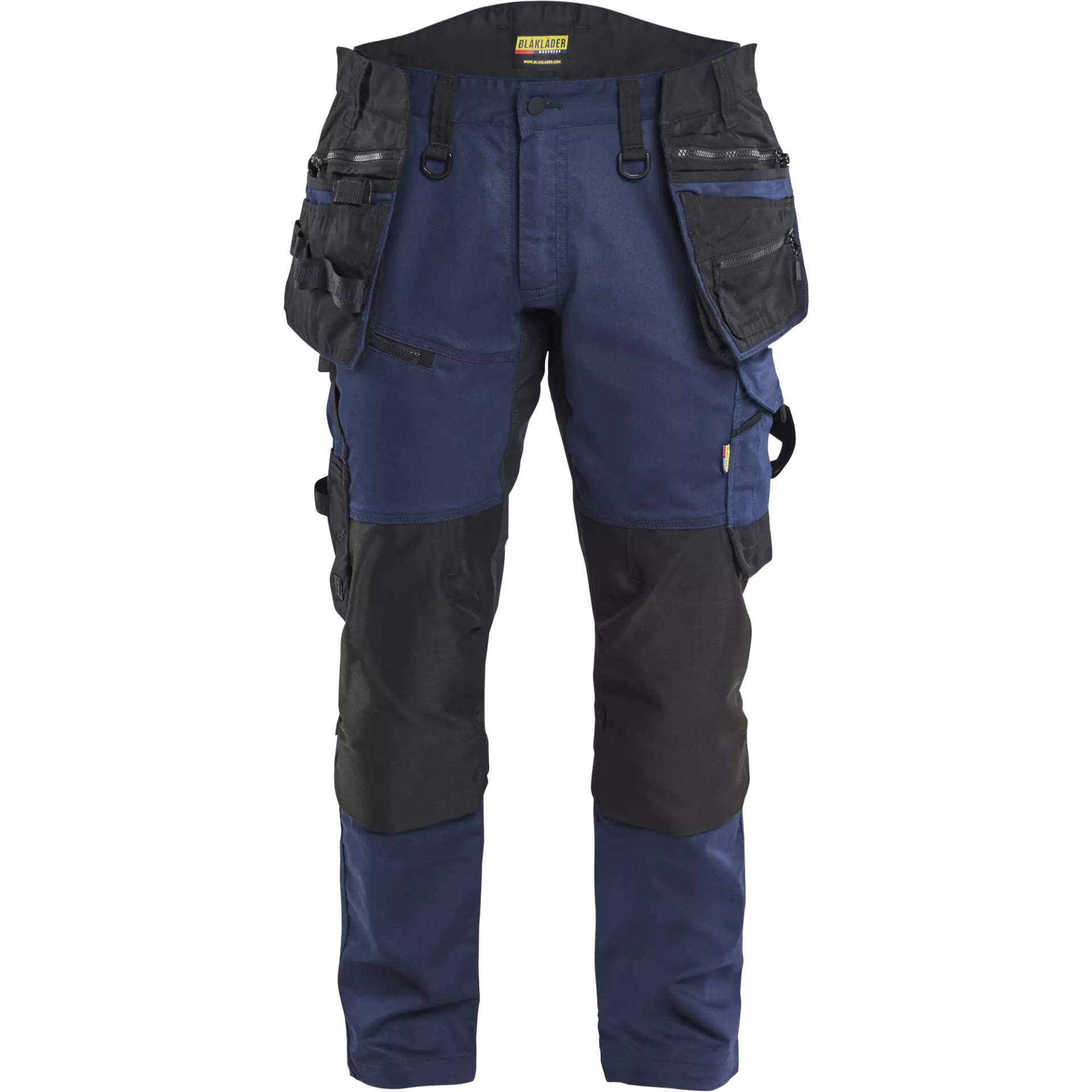 Blaklader 197011498699, STRIKER Stretch Craftsman Work Trousers, Dark Navy/Black