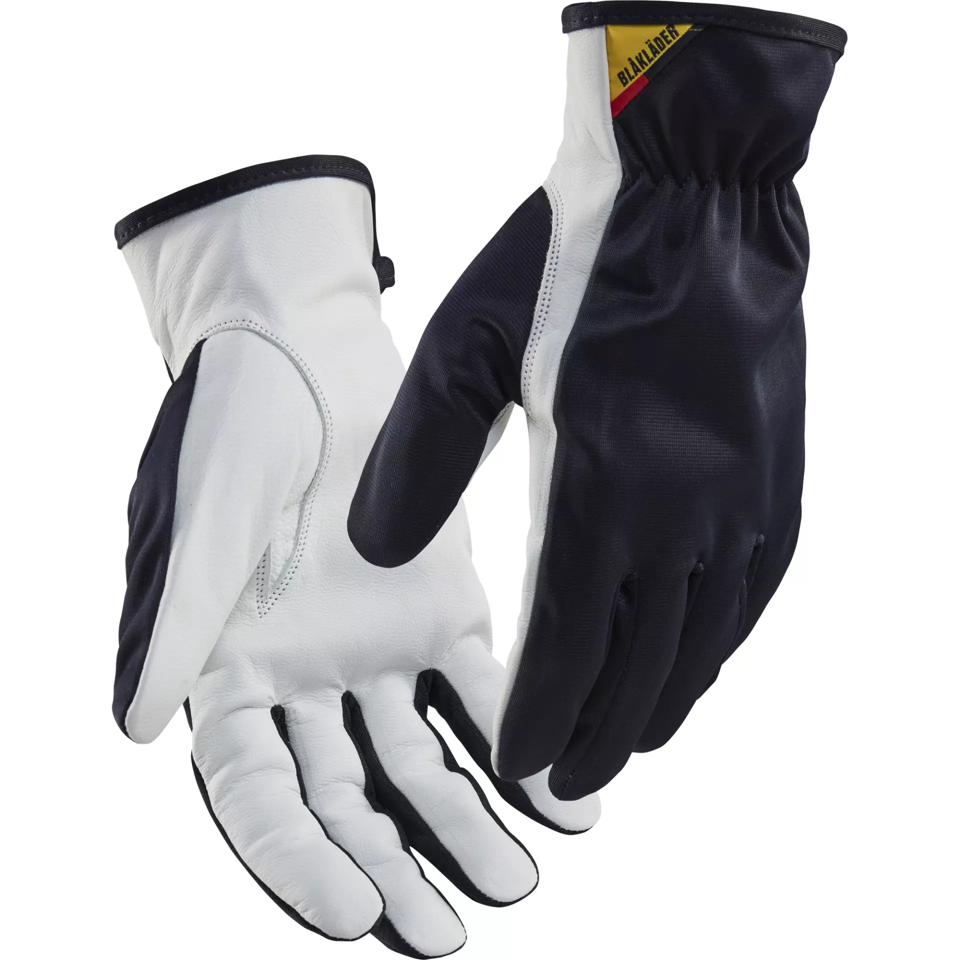 Blaklader 280214598610, Leather Work Glove, Dark Navy/White
