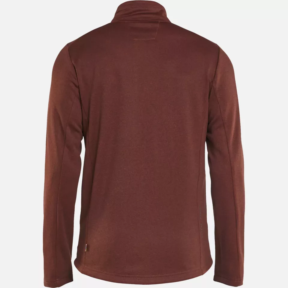 Blaklader 354825335999, Full Zip Sweatshirt, Rust Red/Black, image 3, gallery thumbnail