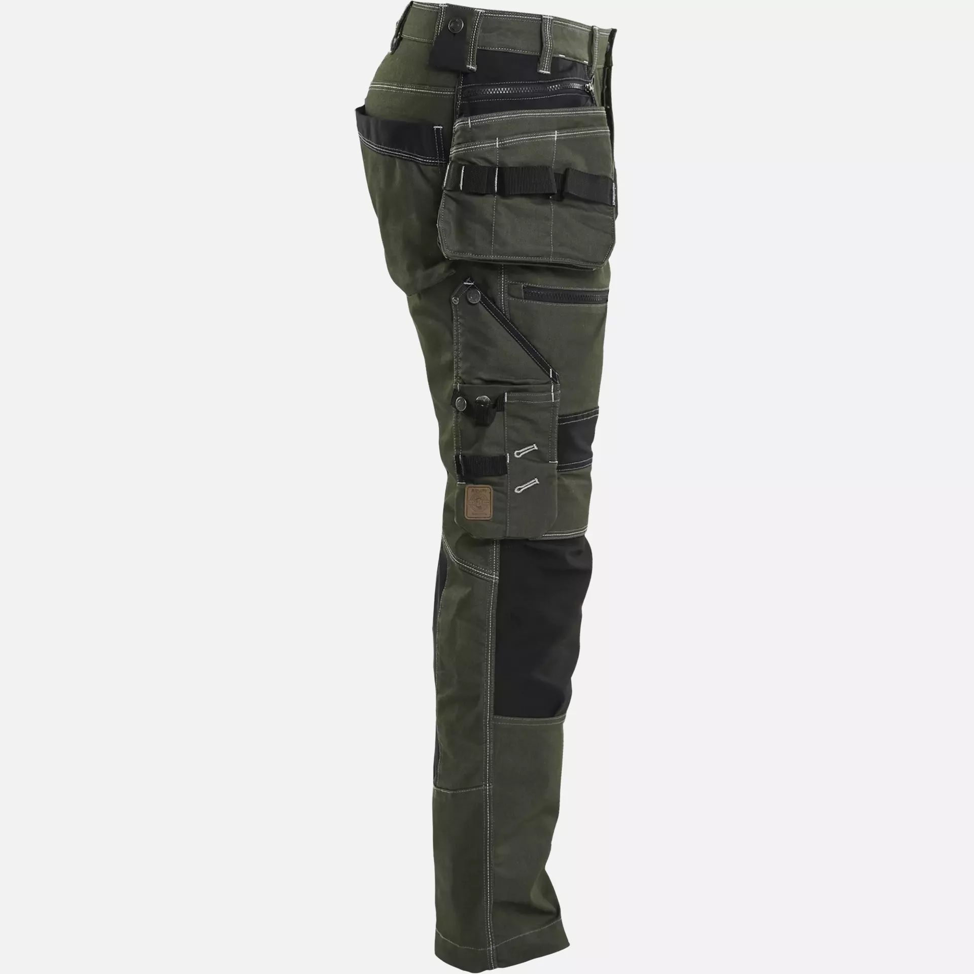 Blaklader 199011414298, X1900 Stretch Handwerker Arbeitshose, Waldgrün/Schwarz, image 2