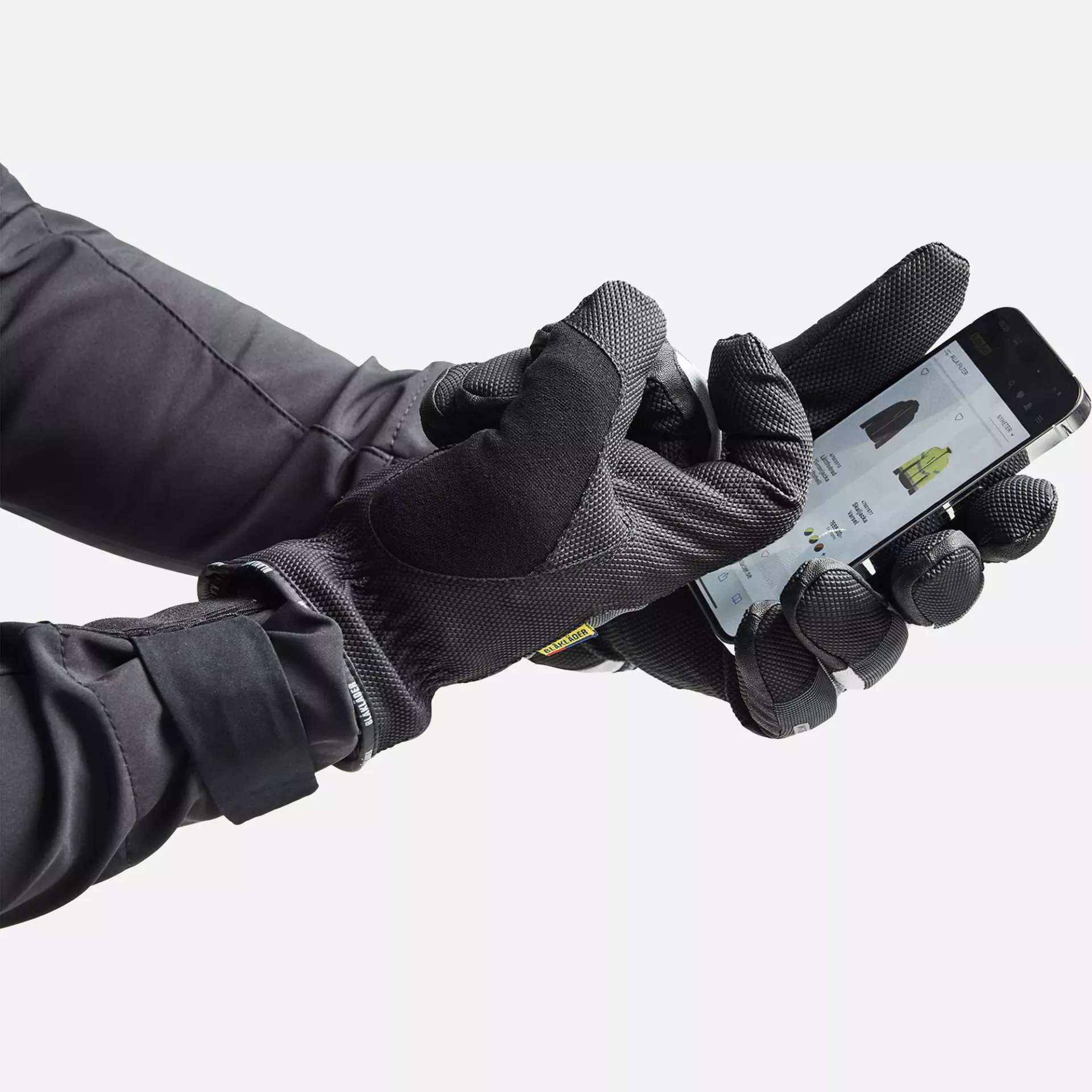 Blaklader 288214159996, Supreme Winter Glove, Black/Medium Grey, image 2