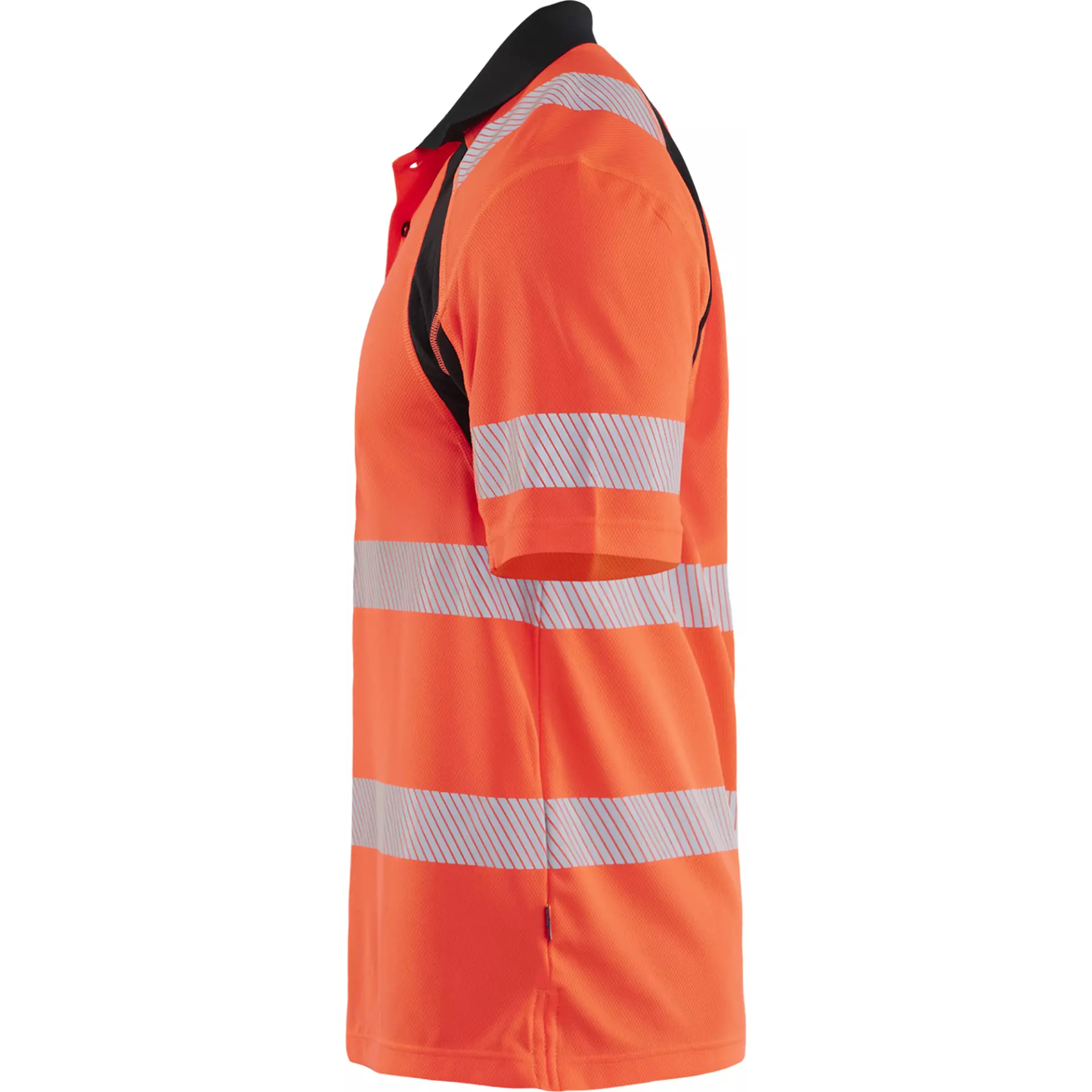 Blaklader 359510135599, High Vis UV Schutz Polo Shirt, Rot/Schwarz, image 3