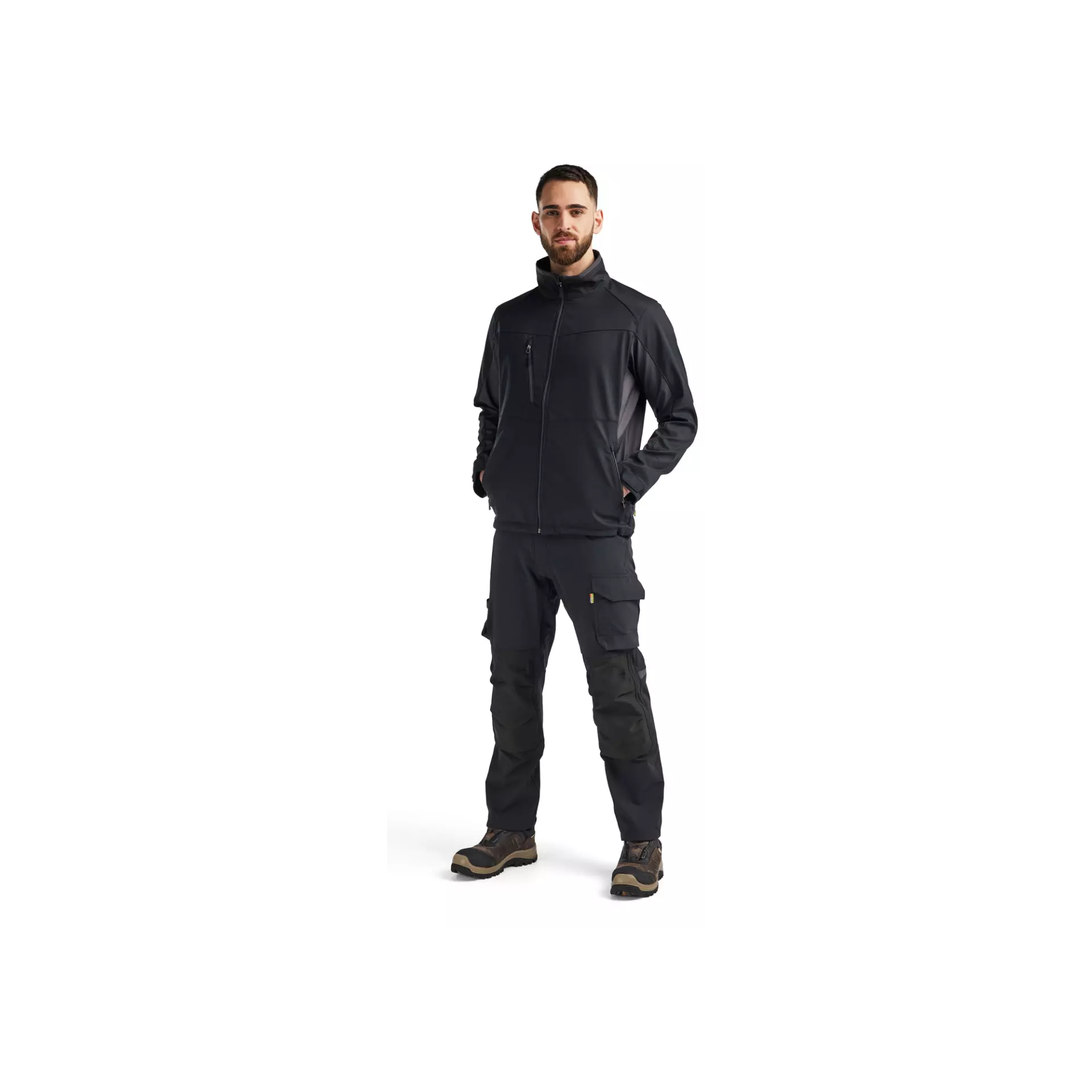 Blåkläder 495025169998, Softshell Jacket, Black/Dark Grey, image 2