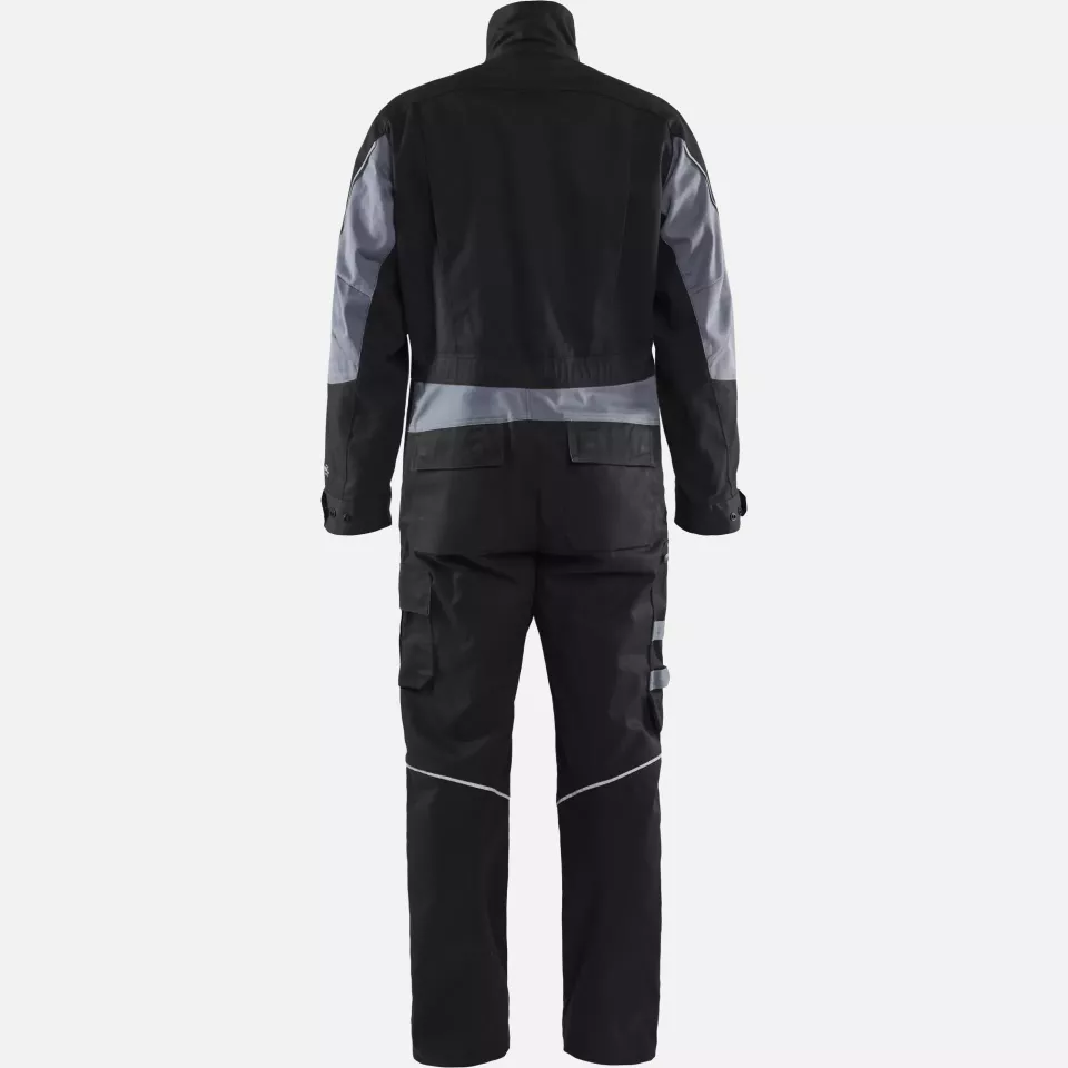 Blaklader 606115169994, Flame Resistant Coverall, Black/Grey, image 4, gallery thumbnail
