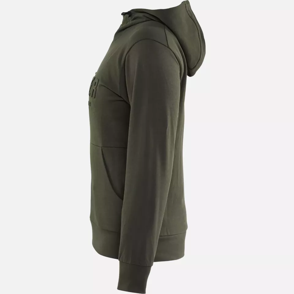 Blaklader 356011584209, 3D Ladies Hooded Sweatshirt, Forest Green, image 3, gallery thumbnail