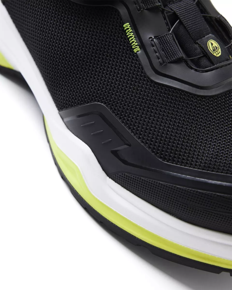 Blåkläder 248600009943, STRIKER Safety Shoe, Black/Lime Green, image 5, gallery thumbnail