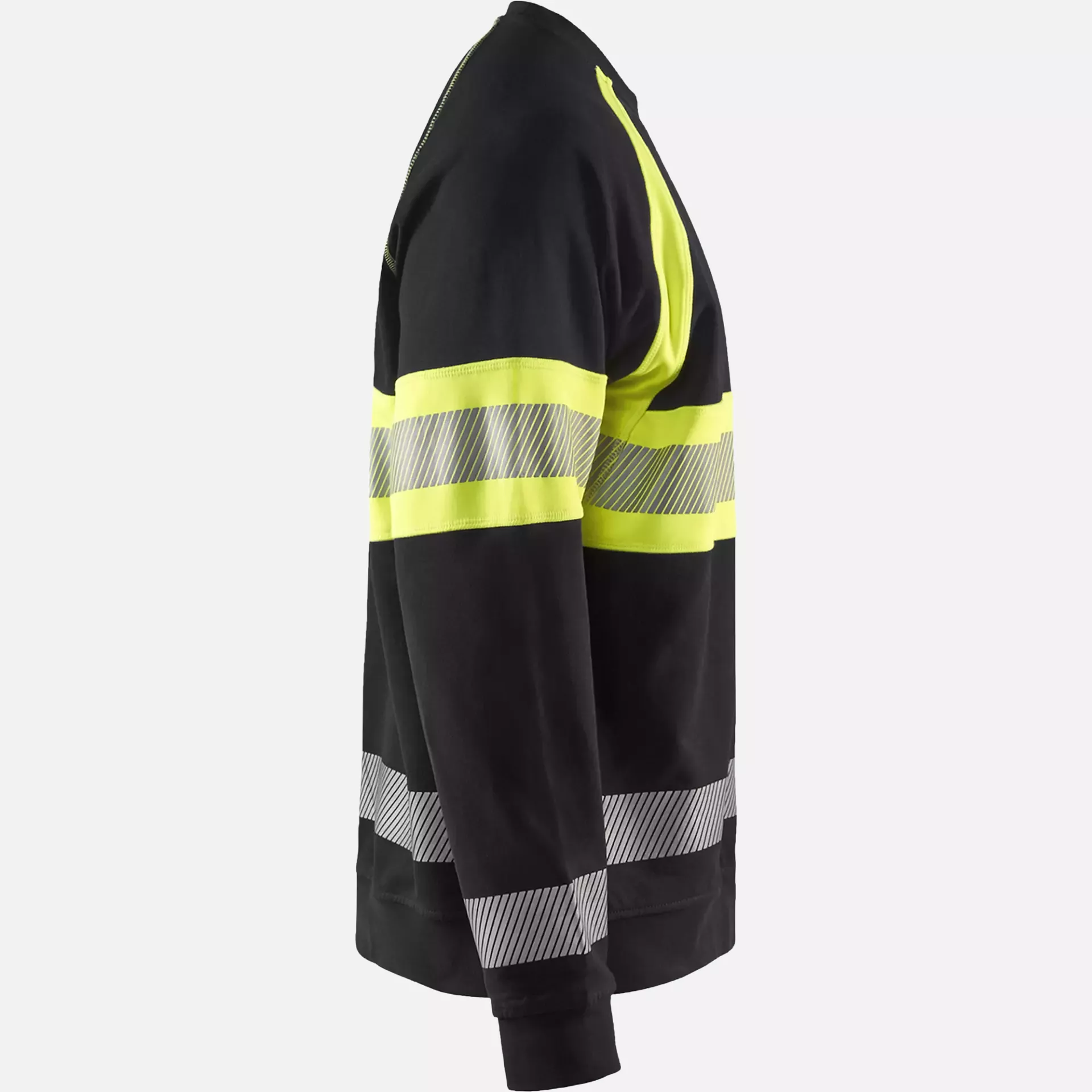 Blaklader 335911589933, High Vis Sweatshirt, Black/Yellow, image 2