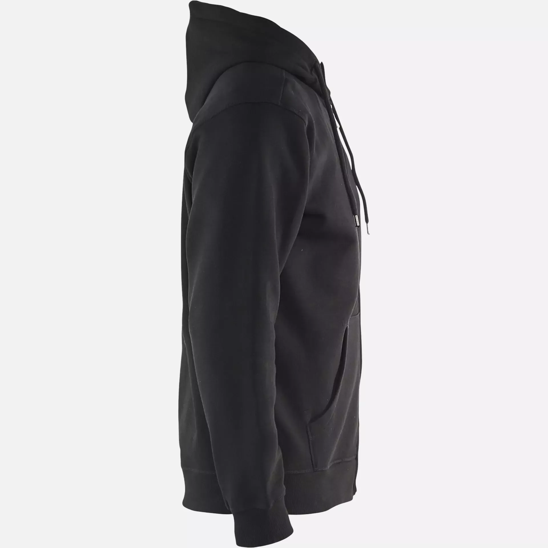 Blaklader 336610489900, Sweatshirt mit Kapuze und Reißverschluss, Schwarz, image 2