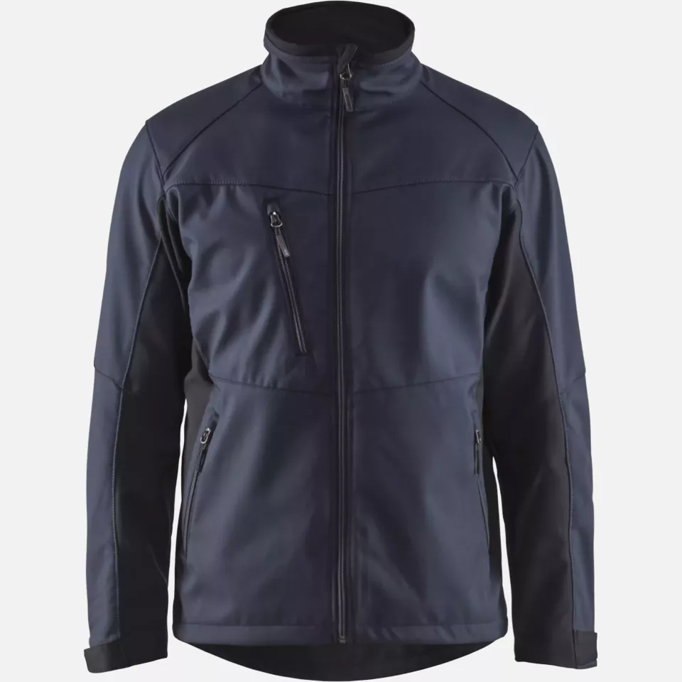 Blaklader 495025168699, Softshell Jacket, Dark Navy/Black, image 1, gallery thumbnail