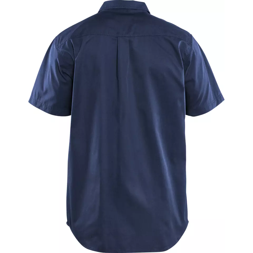 Blaklader 329611908900, Short Sleeve Shirt, Navy Blue, image 4, gallery thumbnail