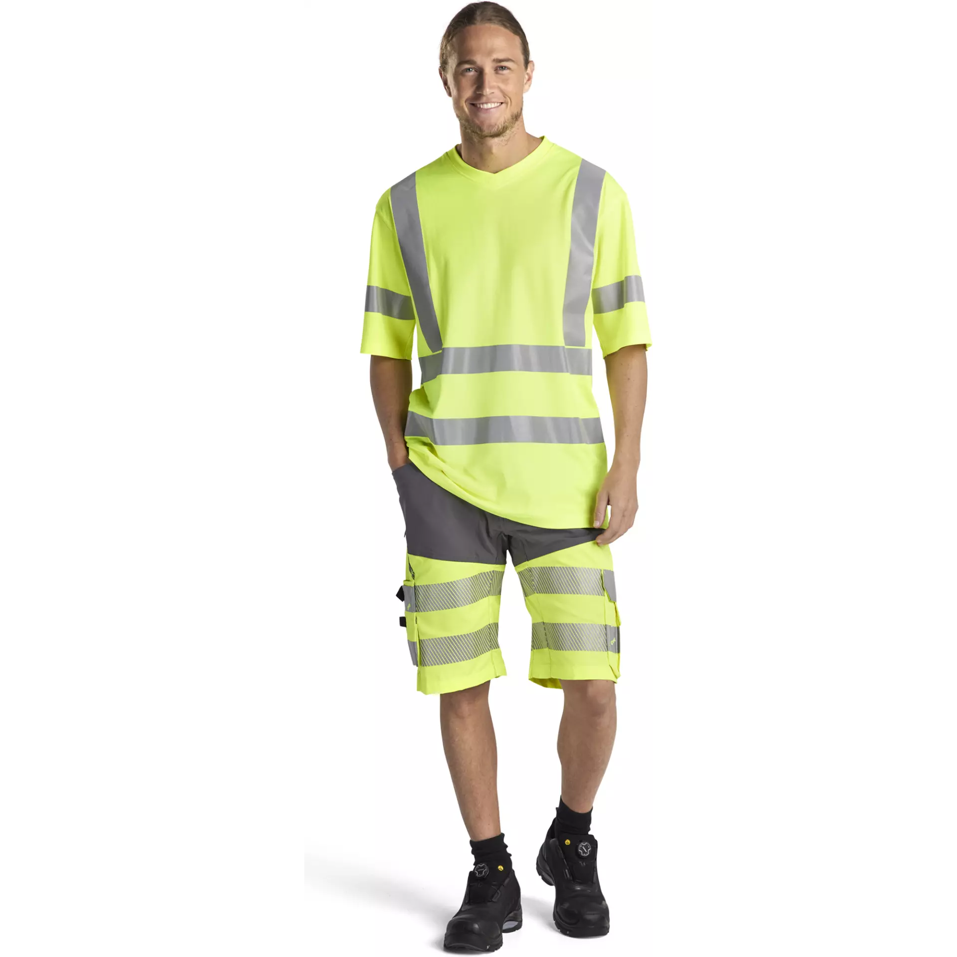 Blåkläder 338010703300, High Vis UV Protection T-Shirt, Yellow, image 5