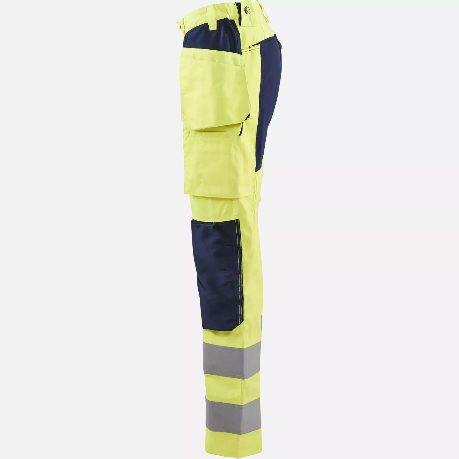 Blaklader 716318113389, High Vis Damen Stretch Arbeitshose, Gelb/Marineblau, image 3